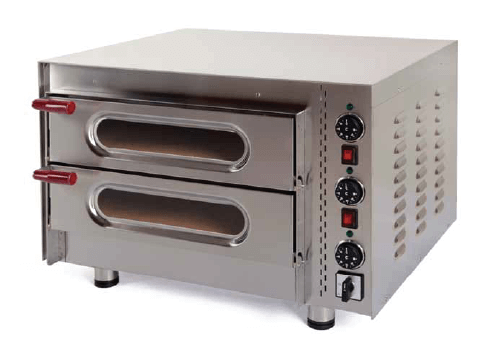 Kingfisher Little Italy Midi 50/2 Electric Pizza Oven - A00050/2 Twin Deck Pizza Ovens Kingfisher
