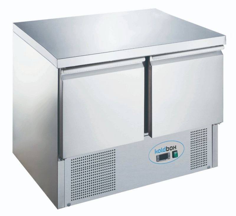 Koldbox Compact 240 Ltr 2 Door Refrigerated Prep Counter - KXCC2 Refrigerated Counters - Double Door Koldbox