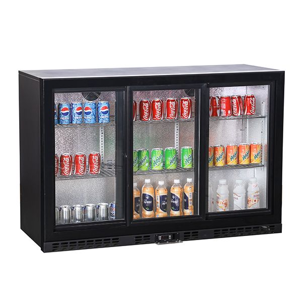 Koldbox Triple Sliding Door Bottle Cooler (338 Bottles) - KBC3SL Triple Door Bottle Coolers Koldbox