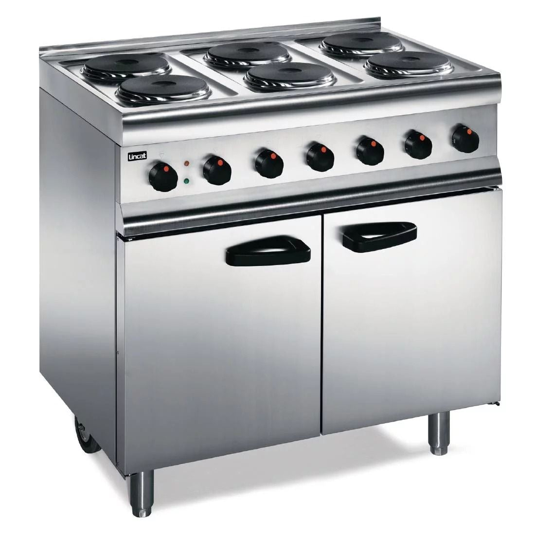 Lincat Silverlink 600 6 Burner Electric Oven Range ESLR9C Single Phase - CY009 4 & 6 Burner Ovens Lincat