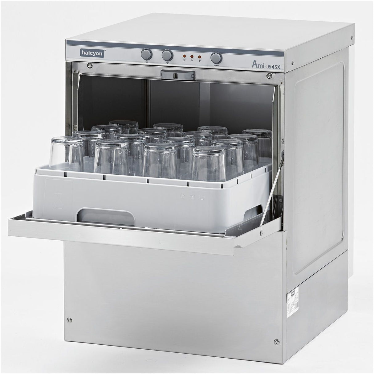 Maidaid Halcyon Amika Undercounter Glasswasher Gravity Drain - AMH45 Glasswashers Maidaid Halcyon