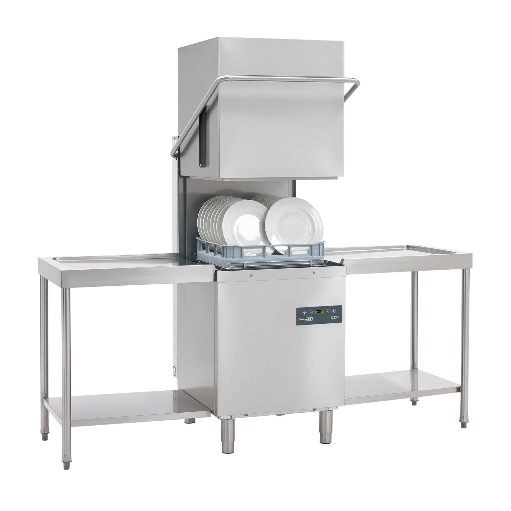 Maidaid Pass Through Dishwasher with Drain Pump and Breaktank - C2011D Pass Through Hood Dishwashers Maidaid Halcyon