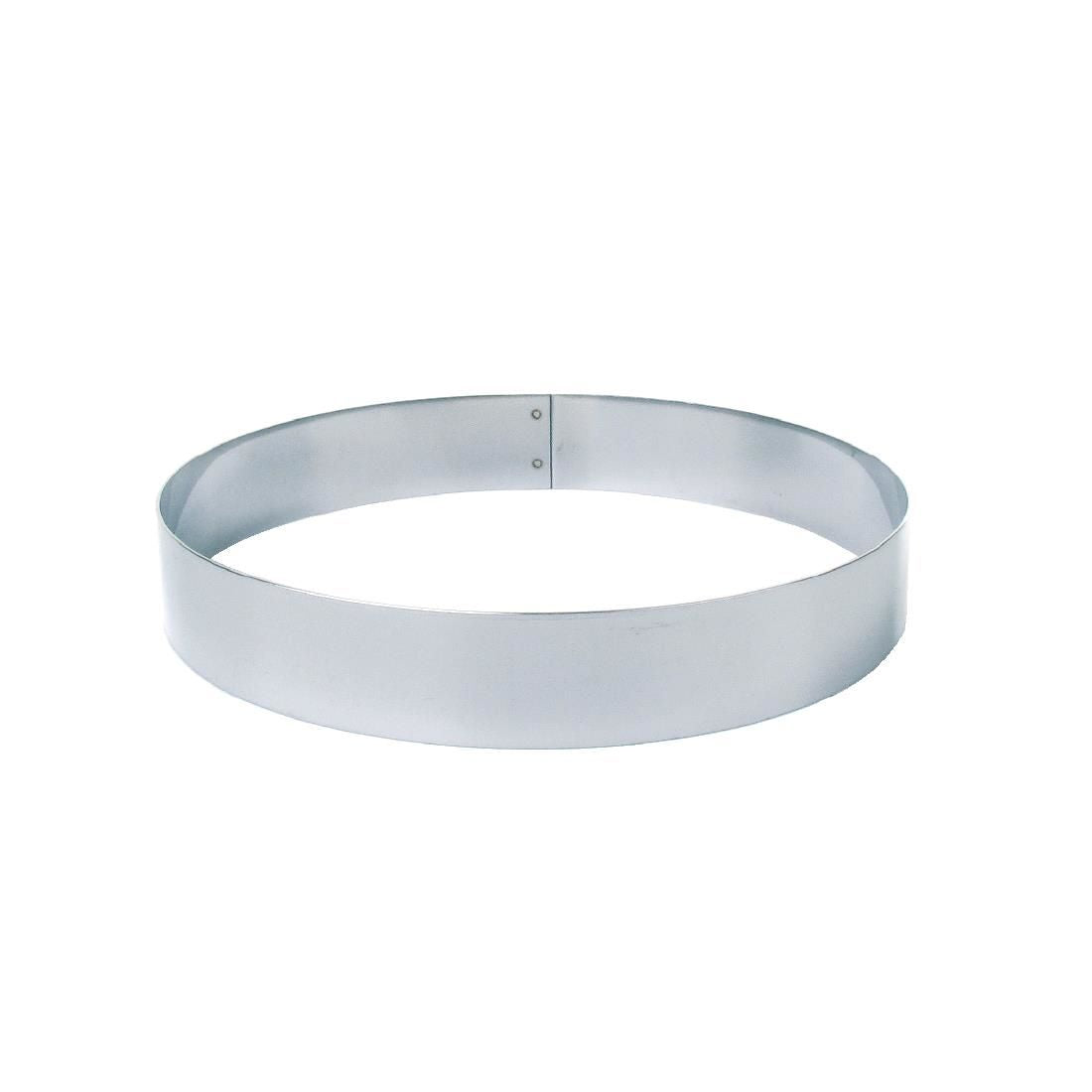 Matfer Stainless Steel Mousse Ring 45 x 160mm - DN957 Ramekins & Moulds Matfer