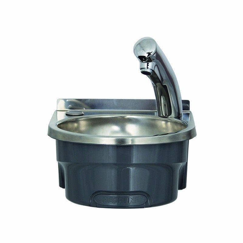 Mechline BasiX BSX-300-NT Hand Wash Station With Battery-Operated, Hands-Free Operation Hand Wash Sinks Mechline