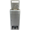 Mechline BaSix Stainless Steel Mobile Unheated Hand Wash Station - BSX-MHB-X Mobile Sinks Mechline