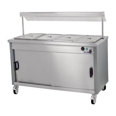 Moffat Mobile Hot Cupboard with Dry Heat Bain Marie 4FBM - DT597 Hot Cupboards Moffat   