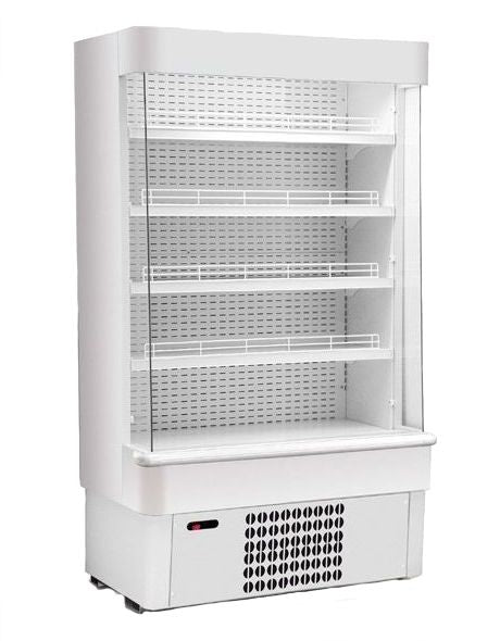 Mondial-Elite White Tiered Multideck - SL7 Refrigerated Merchandisers Mondial-Elite