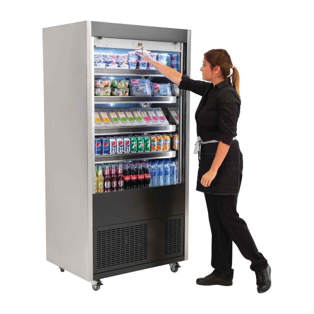 Polar Multideck Display Fridge 950mm - DY395 Refrigerated Merchandisers Polar