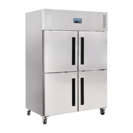 Polar Upright Double Stable Door Gastro Refrigerator 1200Ltr - CW195 Refrigeration Uprights - Double Door Polar   