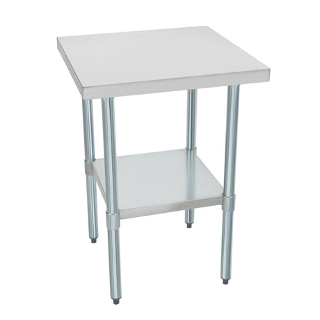 Empire 600mm Premium Stainless Steel Centre Prep Table with Undershelf Commercial Kitchen Bench - P-SSCT-60 Stainless Steel Centre Tables Empire