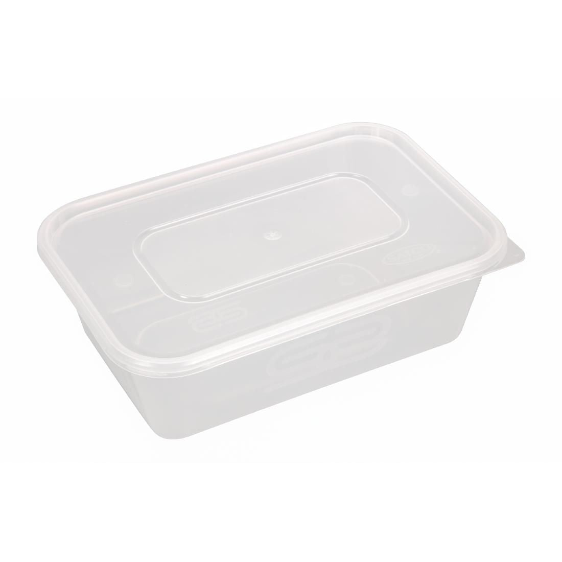 Premium Takeaway Food Containers With Lid 650ml / 23oz (Pack of 250) - FC091 Takeaway Food Containers Non Branded