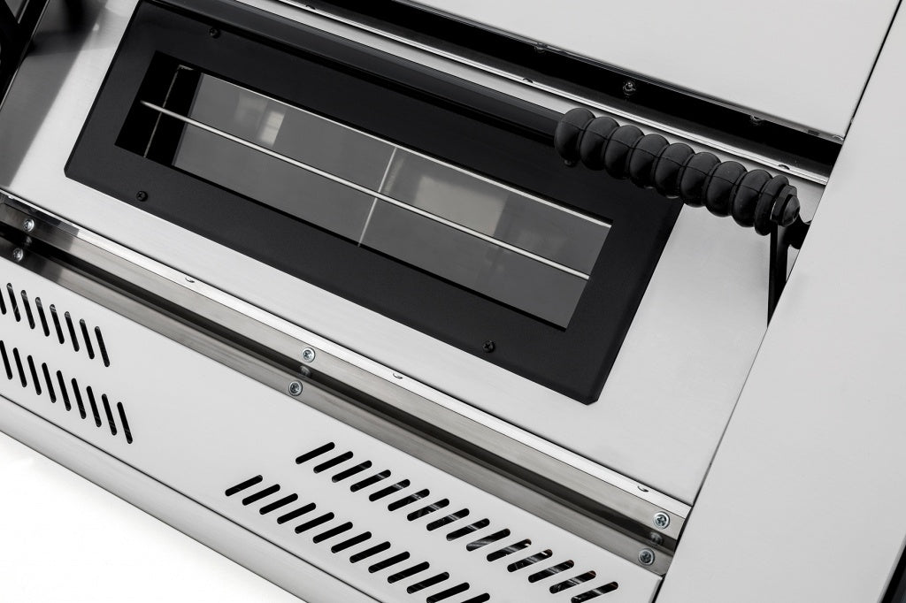 Prisma Single Deck Gas Pizza Oven 6 x 12" Pizzas - GAS6 Single Deck Pizza Ovens Prismafood