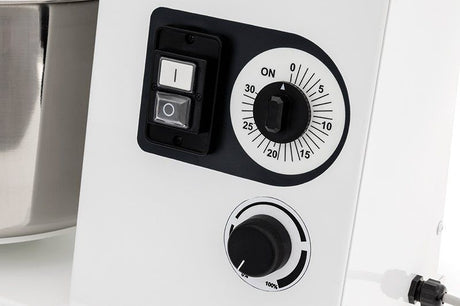 Prismafood Heavy Duty Spiral Mixer Variable Speed 32 Litre / 25Kg Capacity - IBV30 Variable Speed Dough Mixers Prismafood