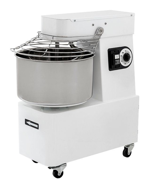 Prismafood Heavy Duty Spiral Mixer Variable Speed 48 Litre / 42Kg Capacity - IBV50 Variable Speed Dough Mixers Prismafood