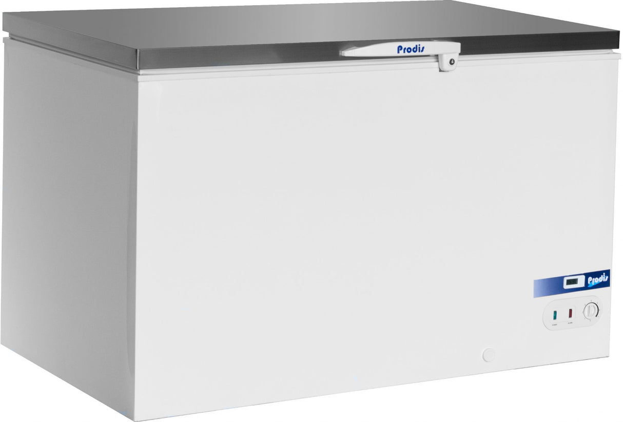 Prodis AR450SS 450 litre chest freezer wth stainless steel lid Chest Freezers Prodis