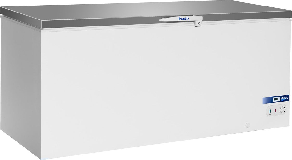 Prodis AR650SS 650 litre chest freezer with stainless steel lid Chest Freezers Prodis