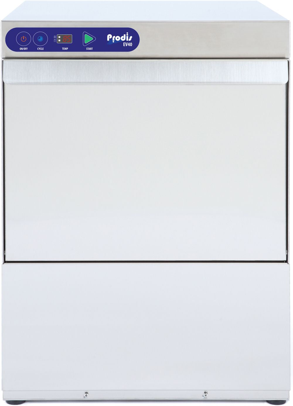 Prodis EV40G 400mm Heavy Duty Electronic Glass Washer Gravity Drain Glasswashers Prodis