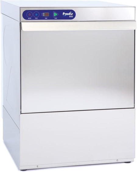 Prodis EV50S 500mm Heavy Duty Electronic Glass Washer Automatic Water Softener Drain Pump Glasswashers Prodis   