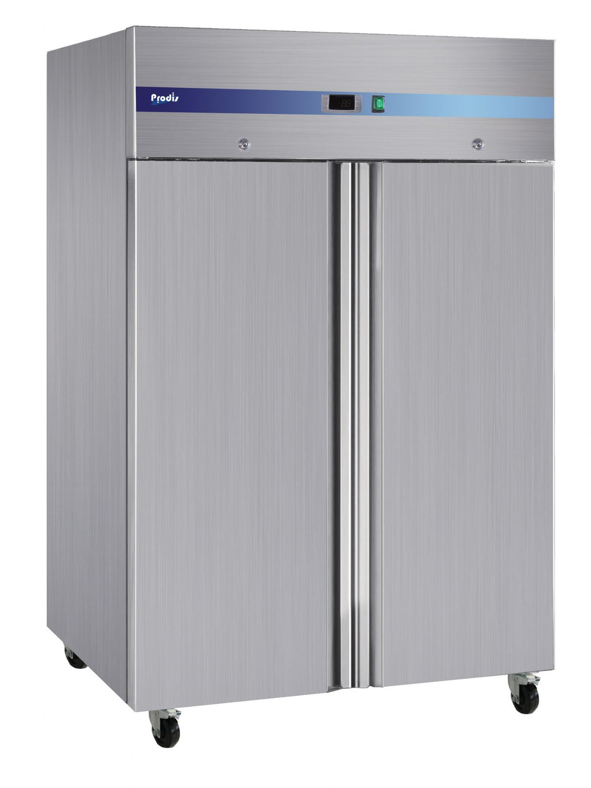 Prodis GNR-2F 1325 litre stainless steel upright service freezer Refrigeration Uprights - Double Door Prodis
