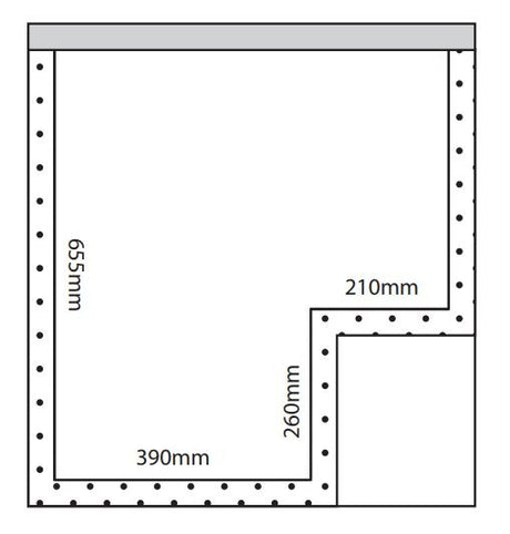 Prodis New Vista Sliding Glass Lid Display Freezer 196 Litre Capacity - NV1 Display Chest Freezers Prodis
