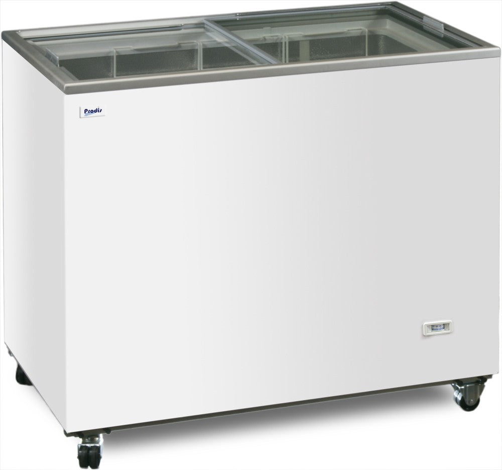 Prodis New Vista Sliding Glass Lid Display Freezer 303 Litre Capacity - NV2 Display Chest Freezers Prodis