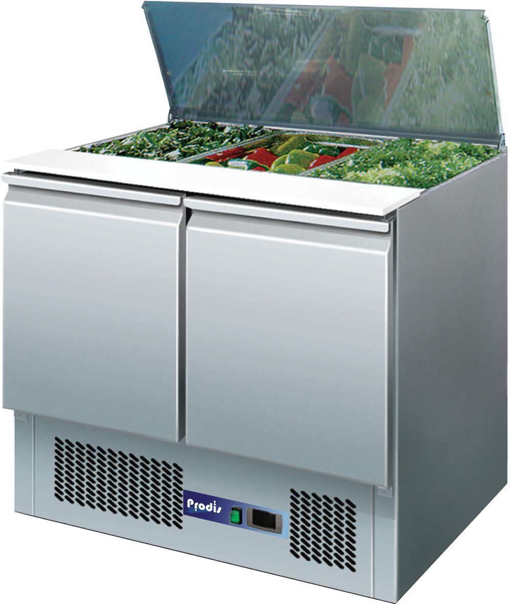 Prodis EC-2SALAD 2 door saladette counter Saladette Counters Prodis