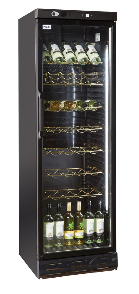 Prodis XW380 single door upright wine cooler black finish Wine Coolers Prodis   