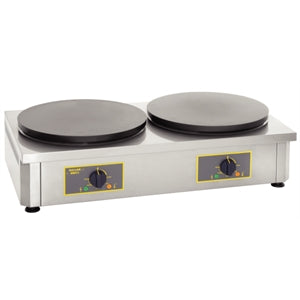 Roller Grill Double Electric Crepe Machine - GD345 Crepe Makers & Pancake Machines Roller Grill   