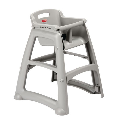 Rubbermaid Sturdy Stacking High Chair Platinum - M959 Rubbermaid Sturdy High Chairs Rubbermaid   