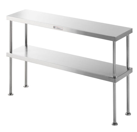 Simply Stainless 2100mm Double Overshelf - SS132100 Stainless Steel Over Shelves Simply Stainless   