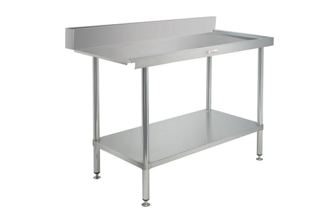 Simply Stainless Dishwash Table - SS071200L Stainless Steel Dishwasher Tables Simply Stainless   