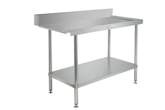Simply Stainless Dishwash Table - SS071650L Stainless Steel Dishwasher Tables Simply Stainless