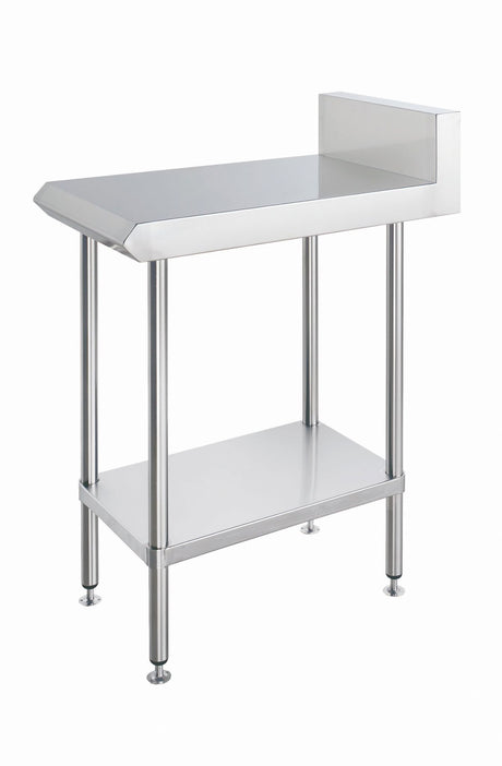 Simply Stainless In-fill Wall Bench 600mm - SS020600BS Stainless Steel Wall Tables Simply Stainless   