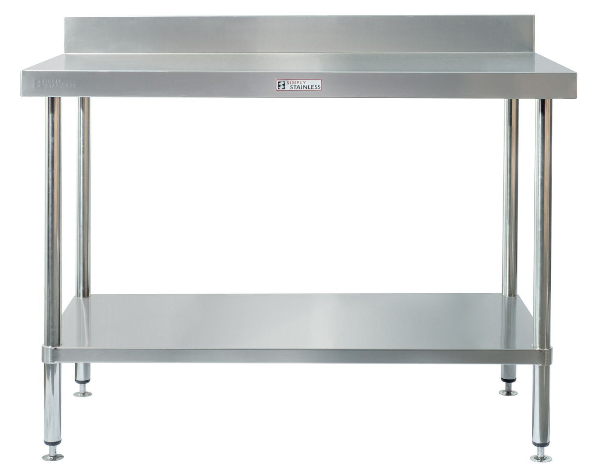 Simply Stainless Wall Bench 900mm - SS020900 Stainless Steel Wall Tables Simply Stainless