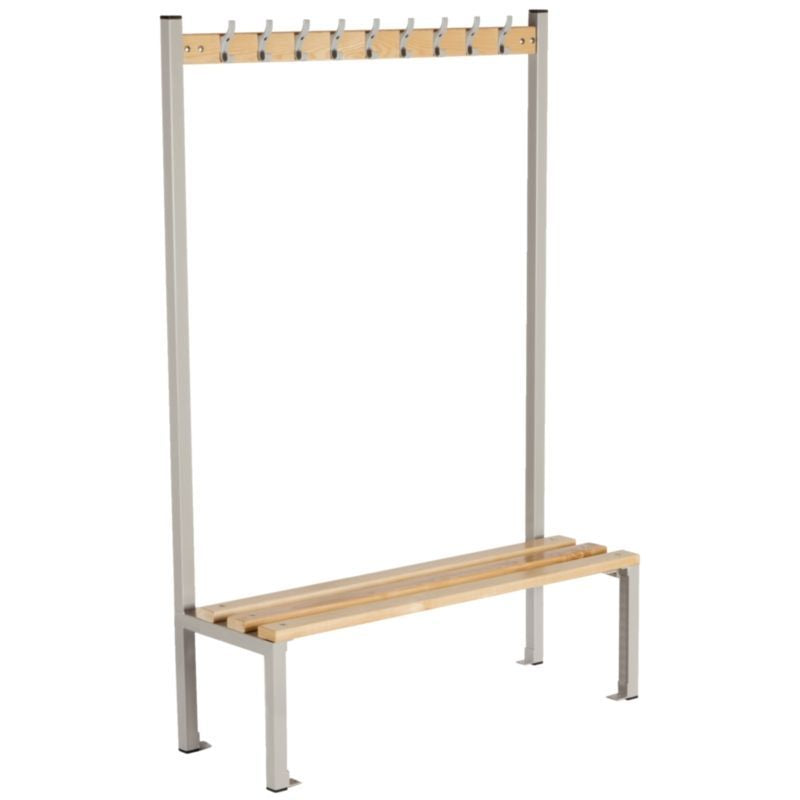 Single Sided Island Seating 1200mm - CF495 Cloakroom Equipment Elite Lockers