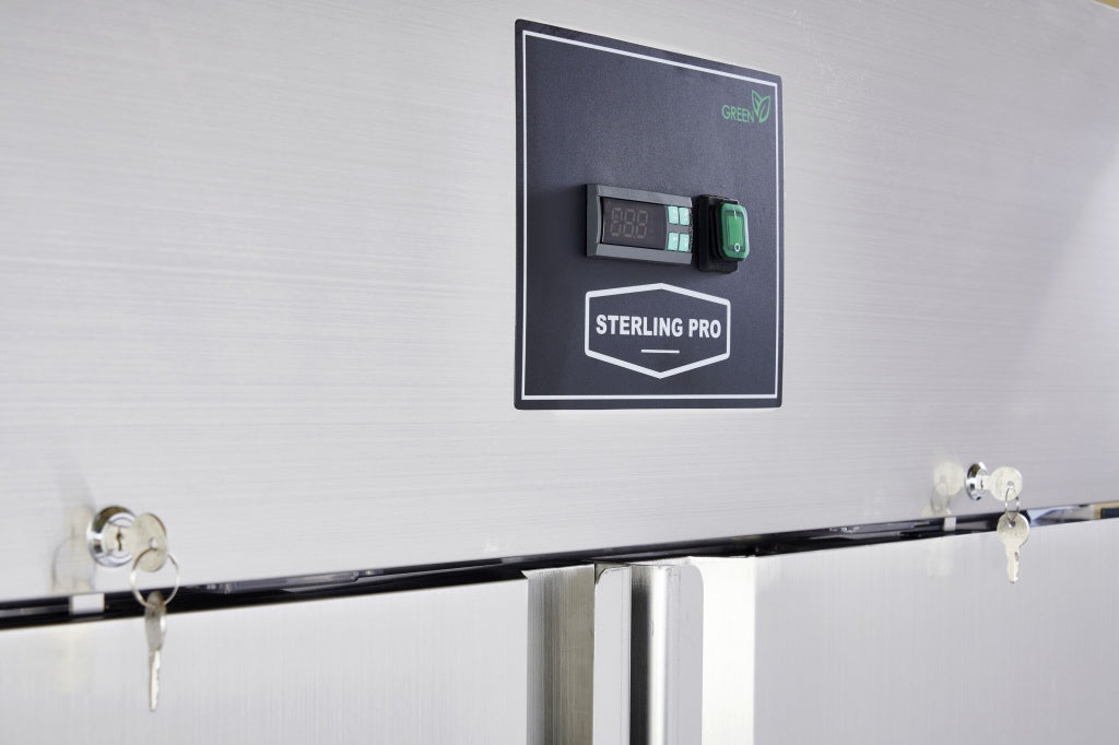 Sterling Pro Cobus Double Door Gastronorm Refrigerator 1200 Litres - SPR212PV Refrigeration Uprights - Double Door Sterling Pro