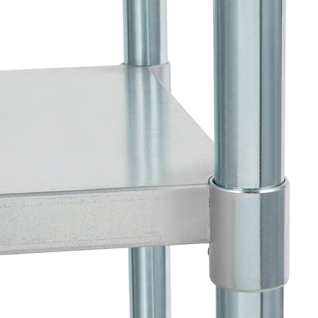 Empire 600mm Stainless Steel Centre Table with Undershelf Commercial Prep Bench - SSCT-60 Stainless Steel Centre Tables Empire