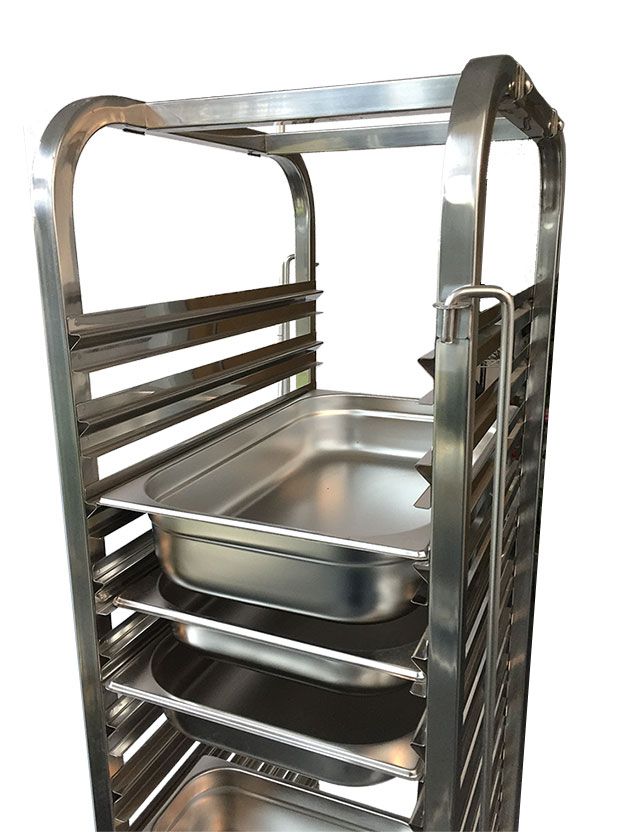 Empire Stainless Steel GN 1/1 Racking Trolley 15 Tier - GNT-15T GN & Racking Trolleys Empire