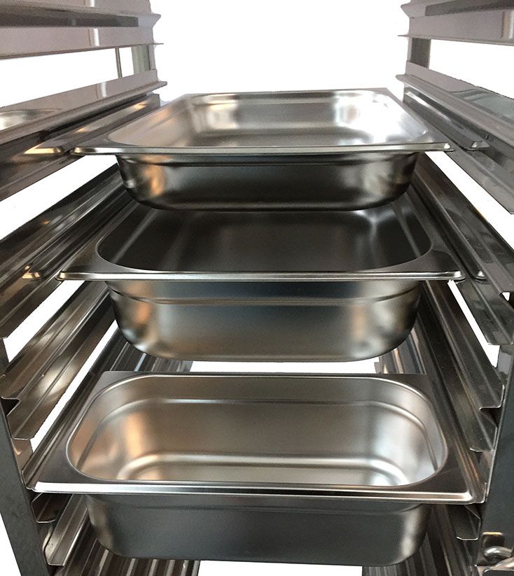 Empire Stainless Steel GN 1/1 Racking Trolley 15 Tier - GNT-15T GN & Racking Trolleys Empire