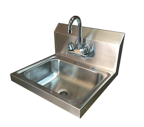 Stainless Steel Hand Wash Basin Sink with Tap - HWB-1 Hand Wash Sinks Empire   