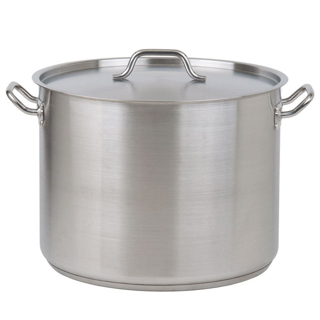 Empire Stainless Steel Stock Pot with Lid 25 Litre - B05635 Stock Pots Empire   