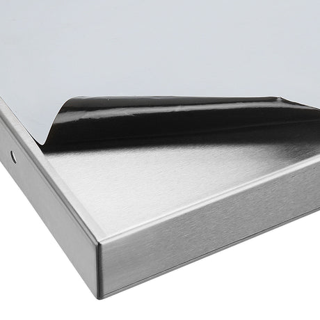 Empire Stainless Steel Wall Shelf 1200 x 300mm with Brackets & Fixings - WS-1200 Stainless Steel Wall Shelves Empire