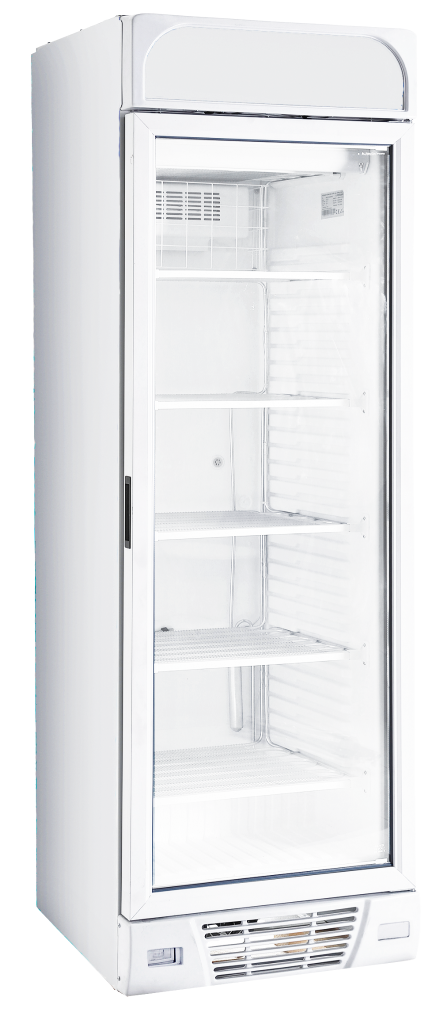Sterling Pro BBVF372 White Upright Glass Door Display Freezer 382 Litres Upright Glass Door Freezers Sterling Pro