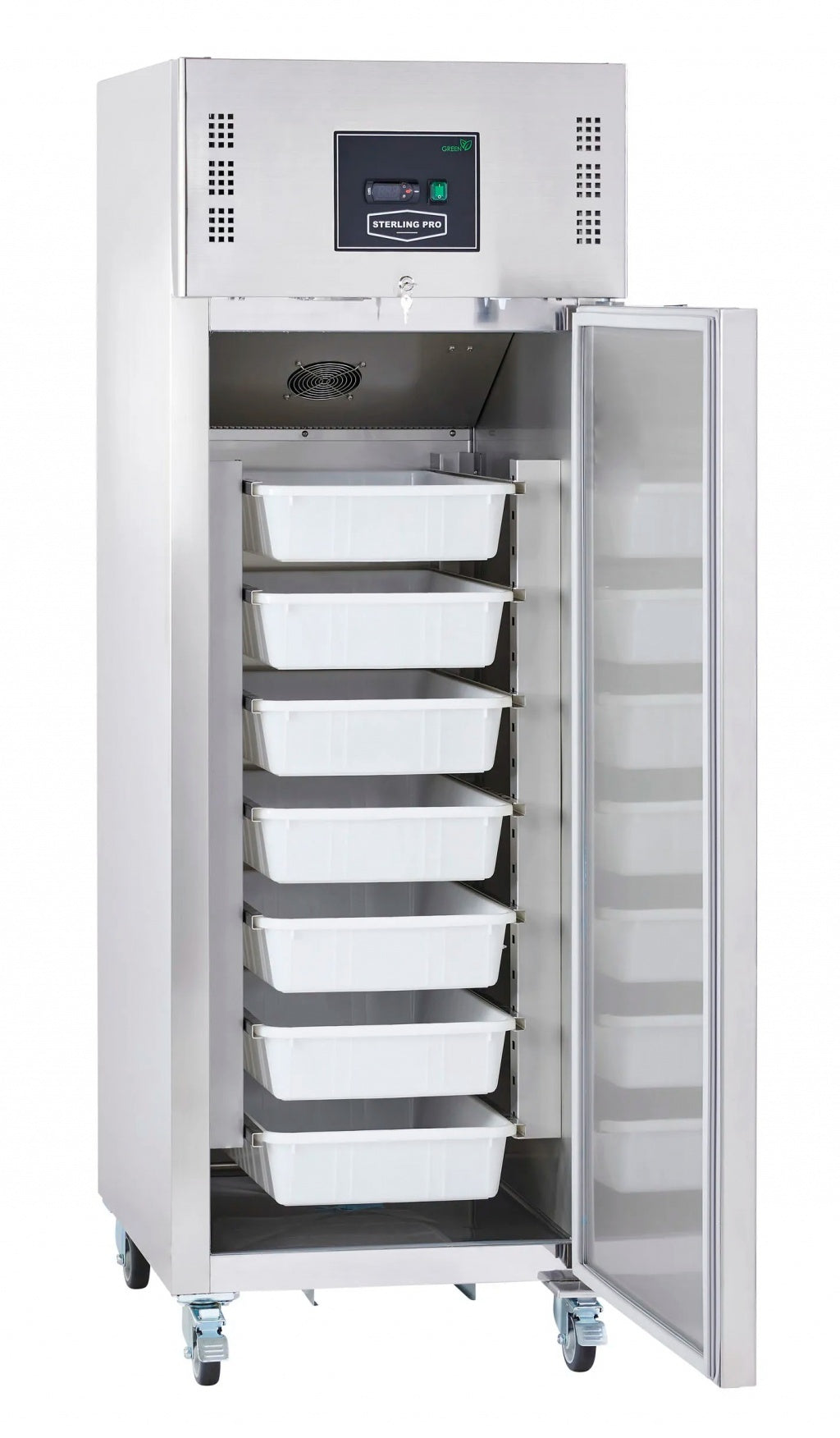 Sterling Pro Cobus Single Door Fish Cabinet 7 Drawers 600 Litres - SPR601FISH Fish Fridges Sterling Pro
