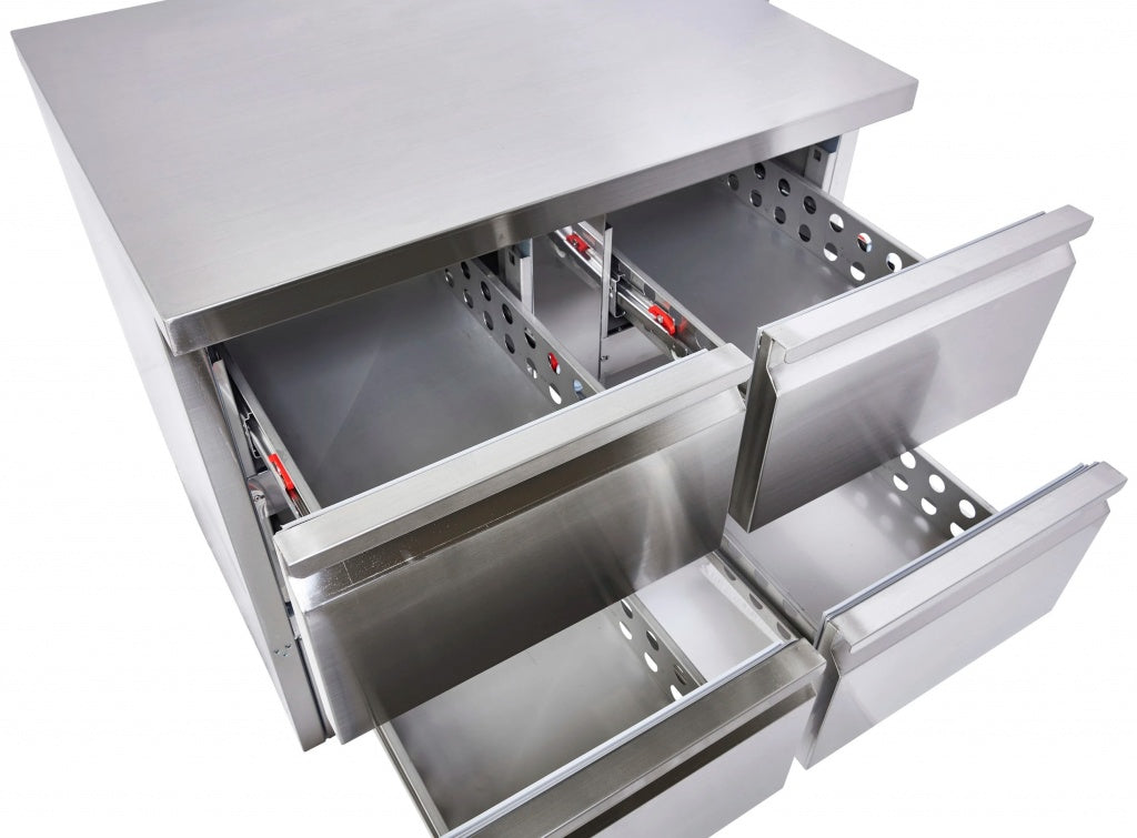 Sterling Pro Cobus 4 Drawer Refrigerated Counter 220 Litres - SPU201-4D Counter Fridges With Drawers Sterling Pro