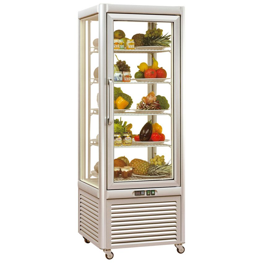 Tecfrigo Glass Display - PRISMA 400QS Refrigerated Floor Standing Display Tecfrigo