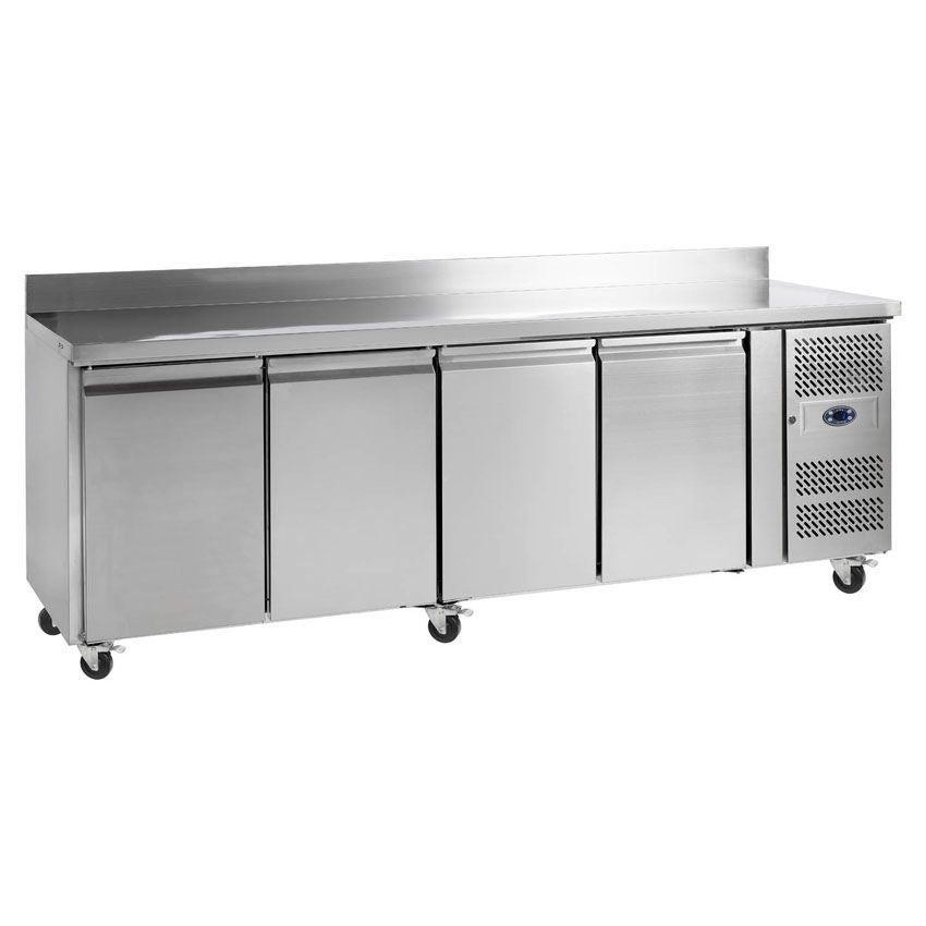 Tefcold Gastronorm Counter - CK7410 Refrigerated Counters - Four Door Tefcold