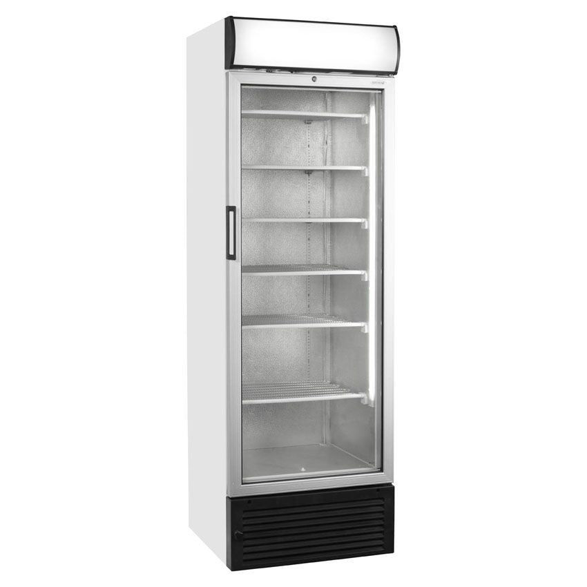 Tefcold Glass Door Display Freezer - UFG1450GCP Refrigeration Uprights - Single Door Tefcold
