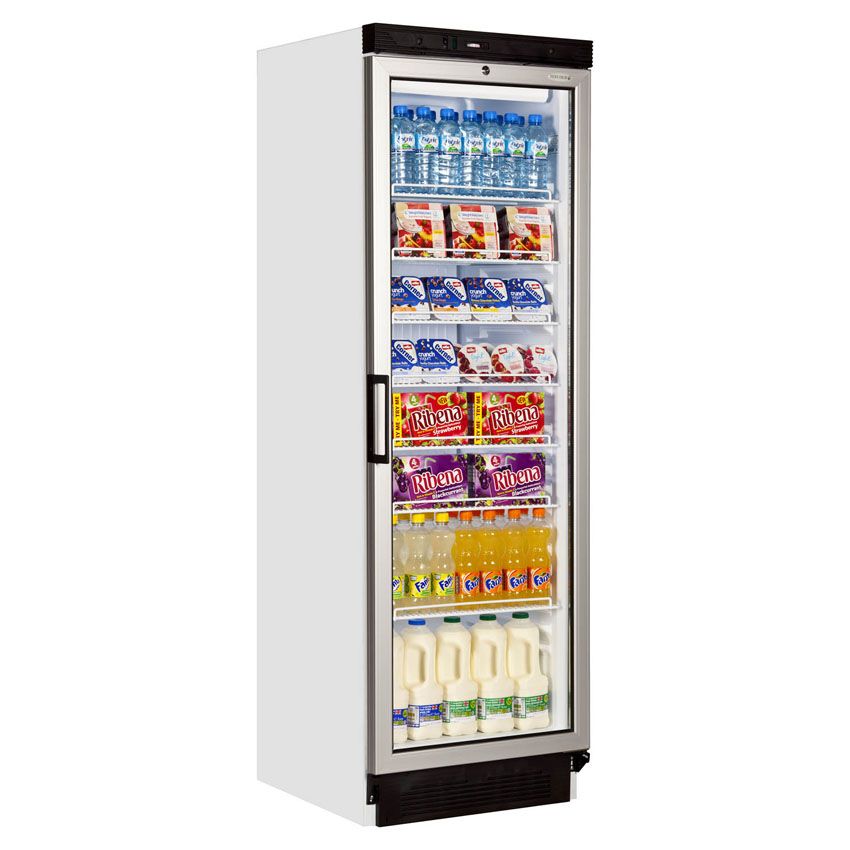 Tefcold Glass Door Merchandiser - FS1380 Refrigerated Merchandisers Tefcold