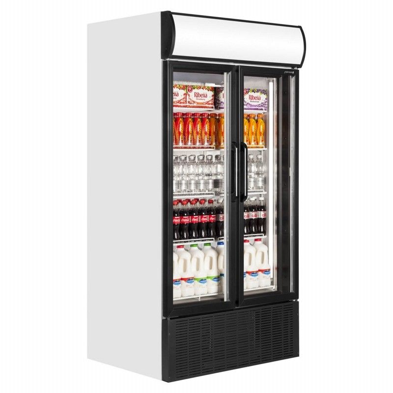 Tefcold Glass Door Merchandiser - FSC1000H Refrigerated Merchandisers Tefcold